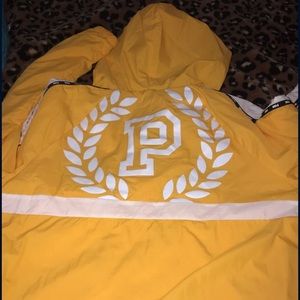 Pink M/L Yellow Windbreaker